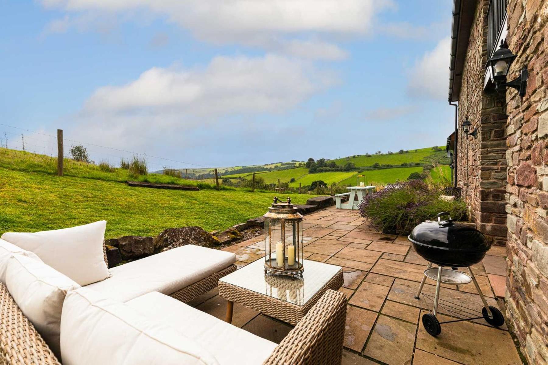 Hilltop View With Hot Tub بريكون المظهر الخارجي الصورة